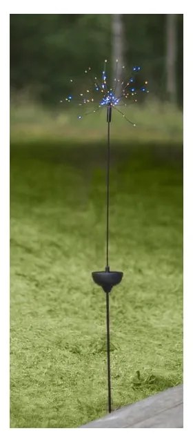 Външно соларно LED осветително тяло с цветни диоди, височина 100 cm Firework - Star Trading