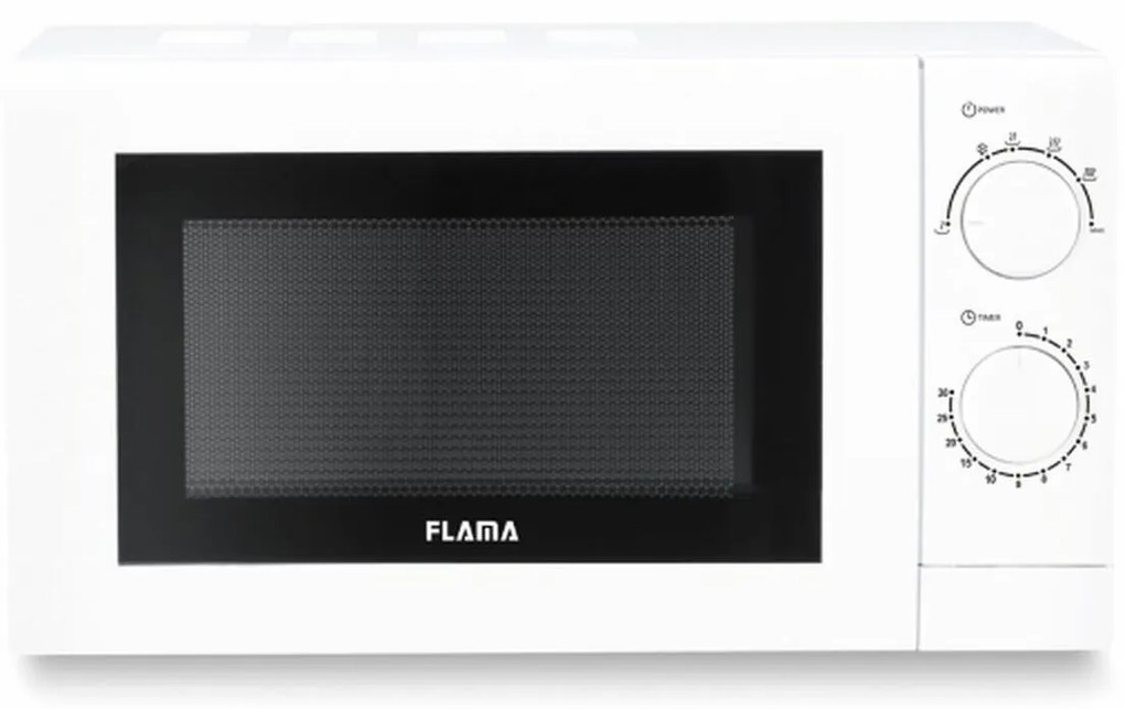 микровълновата фурна Flama 700W 20 L Бял 700 W 20 L