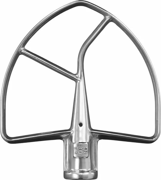 Планетарен миксер KitchenAid Artisan 5KSM70SHXEAC Almond cream, 375 W, 6.6 л, 11 скорости, 67 точки на допир, Повдигане на купата, Специална скорост Fold, Flex Edge, Крем