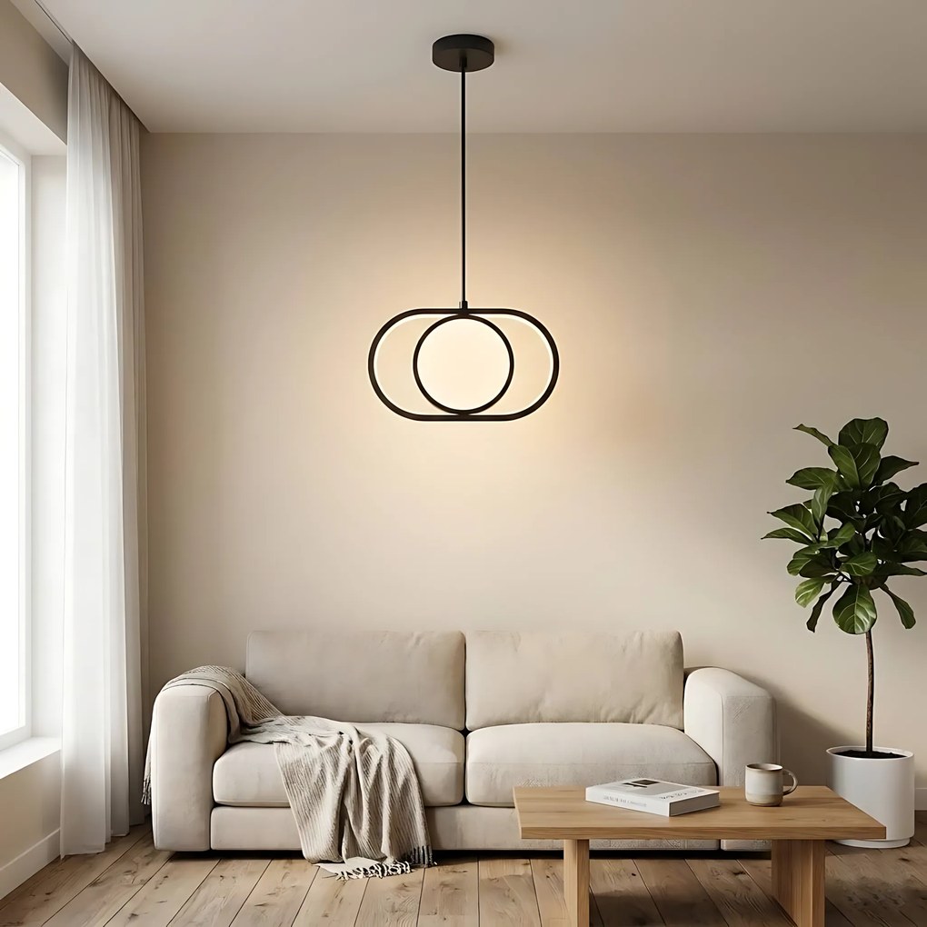 Лампа LED APP1554-CP Black