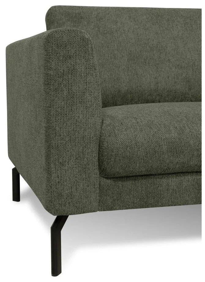 Тъмнозелен ъглов диван (десен ъгъл) Gomero – Scandic