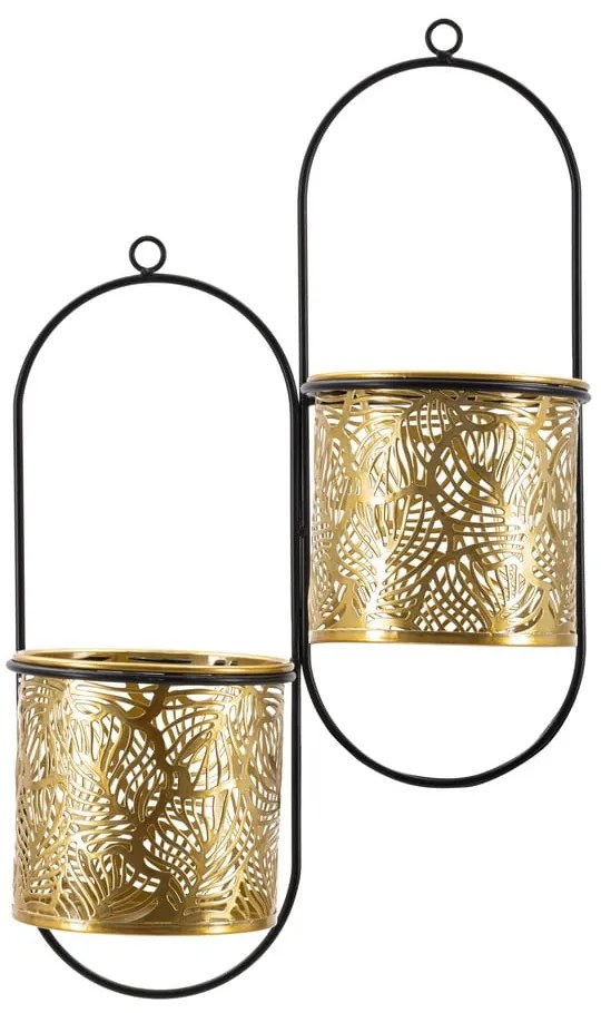 Метален държач за саксия ø 14 cm (височина 48 cm) Double Hong – Mauro Ferretti