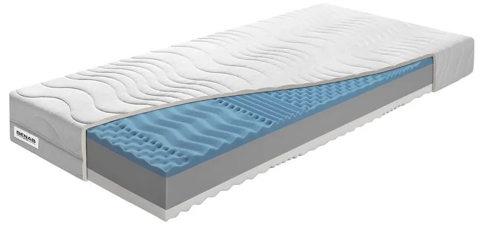Двустранен матрак от твърда/средна пяна 120x200 cm BonLife - BENAB