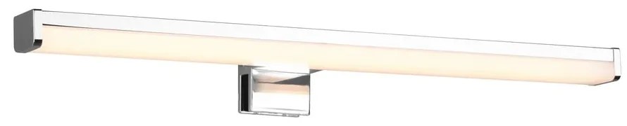 LED лампа за стена в блестящо сребристо (дължина 40 см) Lino - Trio