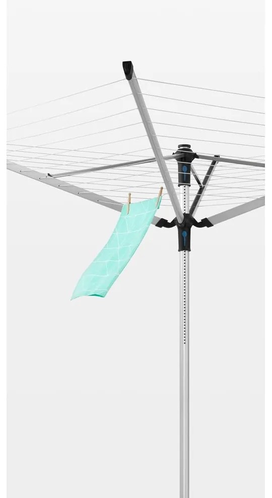 Градинска сушилня за дрехи в сребрист цвят 60 m Lift-o-Matic Advance – Brabantia