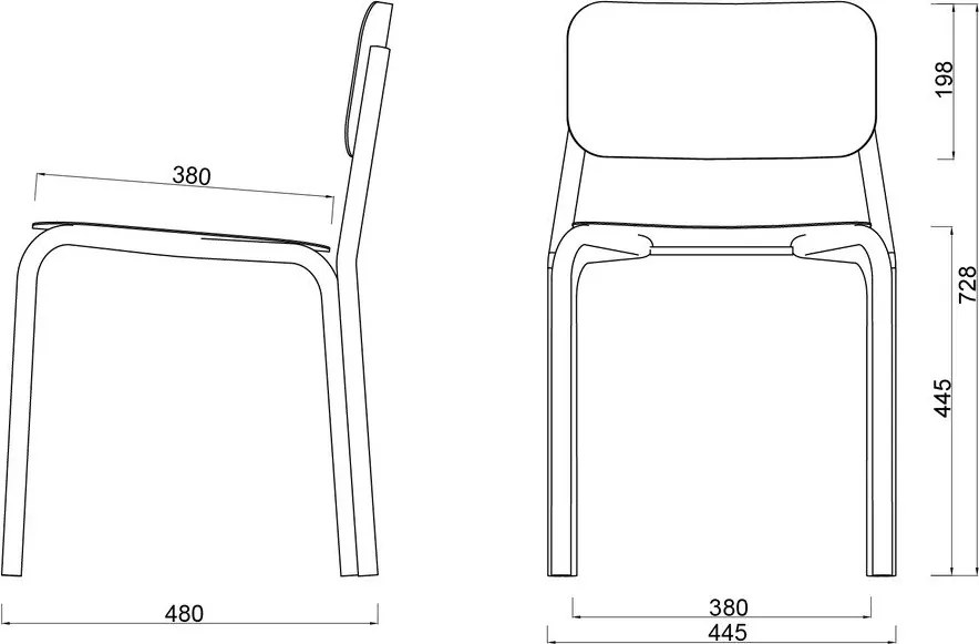 Бежов градински стол метален Kei – noo.ma