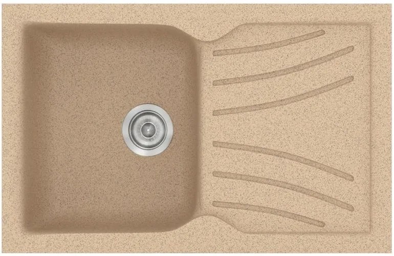 Мивка Sanitec 337-Granite Beige