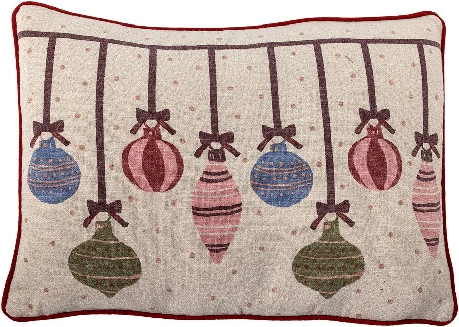 Памучна декоративна възглавница с коледен мотив 35x50 cm Ornamentia – Bloomingville