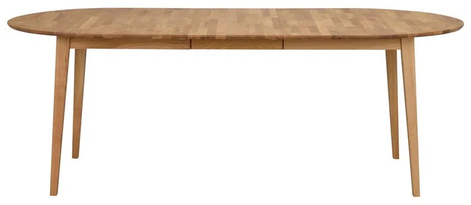 Овална дъбова сгъваема маса за хранене , 170 x 105 cm Filippa - Rowico