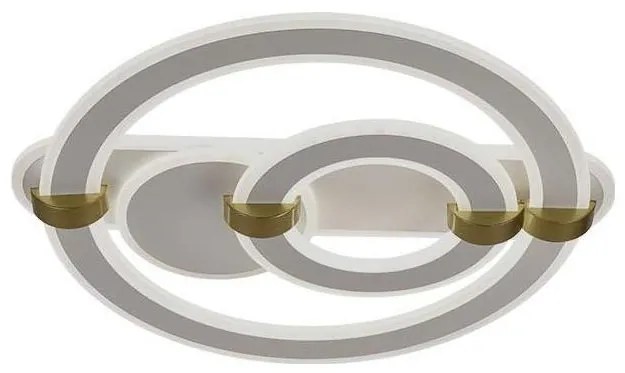 LED Димируемо таванно осветително тяло LED/120W/230V 3000-6500K + дистанционно управление