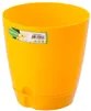 Саксия цветна №1 0.800L жълта (5405)
