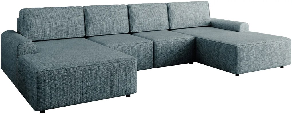 Ъглов диван Bella XL-Син
