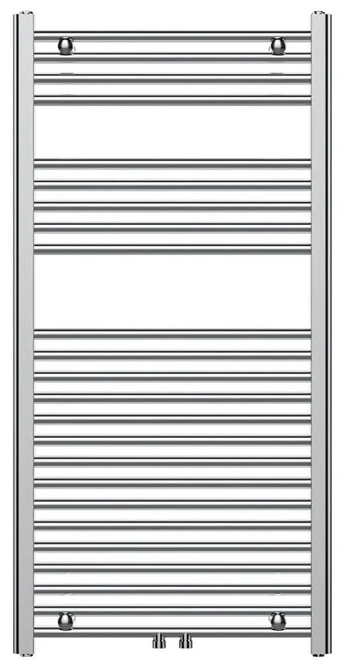 Novaservis - Полотенцесушител за баня тип стълба 423W/230V 120x60 cm лъскав хром прав