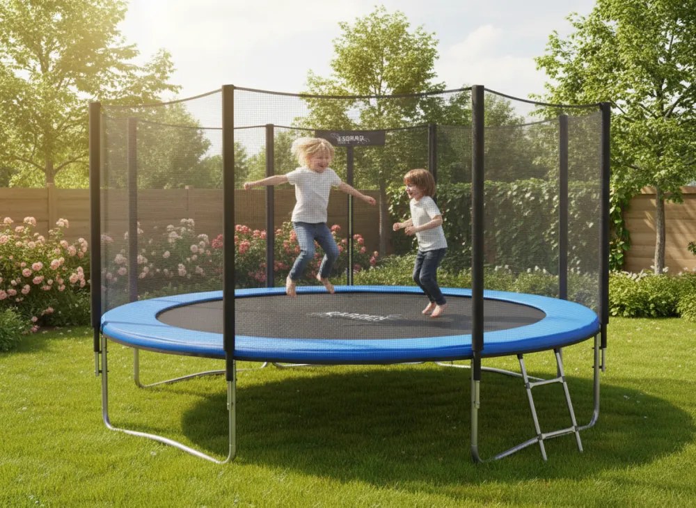 Градински батут Sunactive 374 cm