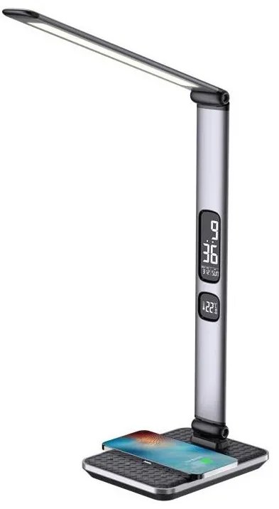 Immax 09105L - LED+CCT Димируема настолна лампа с безжично зареждане QI IDEAL 8,5W/230V