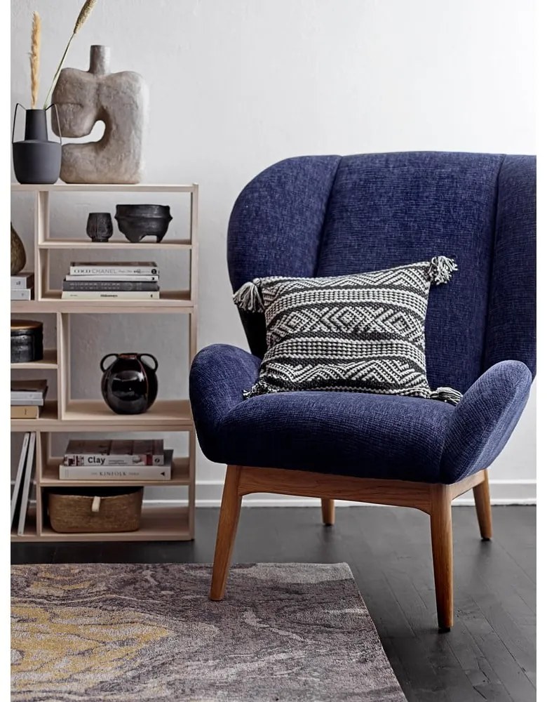 Черна метална ваза , височина 20,5 cm Itamar - Bloomingville