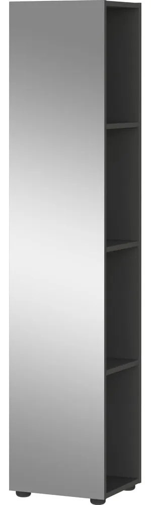 Шкаф за баня в цвят антрацит 31x144 cm Vasio - Germania