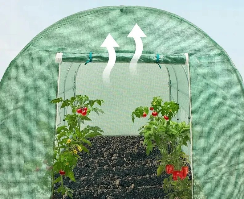 Голяма градинска оранжерия 3х6 м