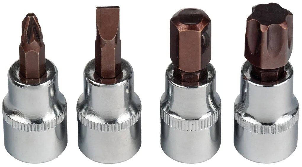 Комплект от 163бр. 1/2", 1/4", 3/8" гаечни ключове CrV Professional