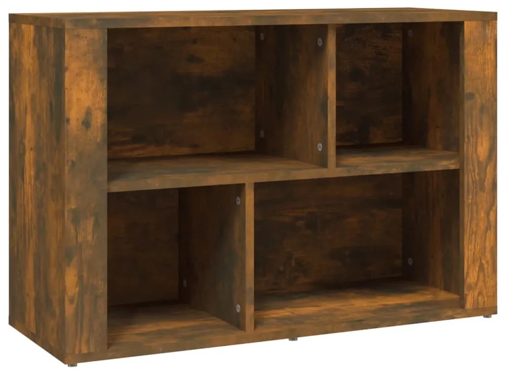 819481 vidaXL Сайдборд, опушен дъб, 80x30x54 см, инженерно дърво
