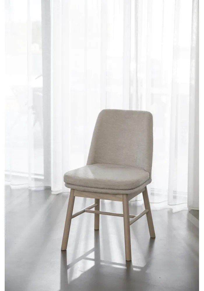 Бежови трапезни столове в комплект от 2 бр. Amesbury – Rowico