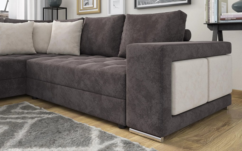 Разтегателен ъглов диван Терано