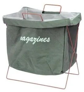 Кош за вестници и списания 35х25х28xсм зелен CN-(M-93997) - Horecano