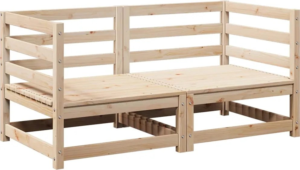 3295810 vidaXL Градински комплект от 2 части, масивна борова дървесина