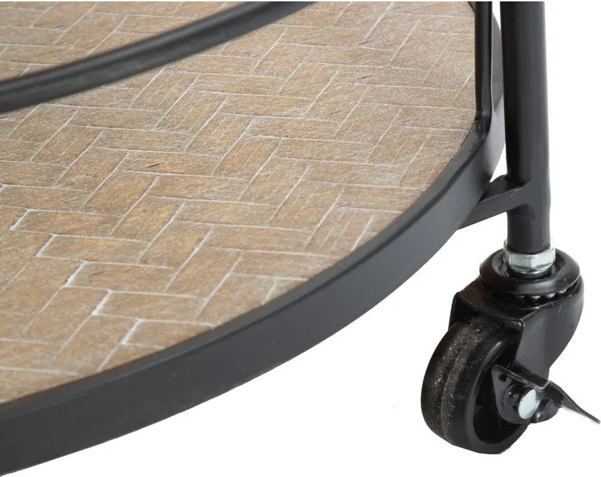 Метална маса за сервиране на колелца 41,5x40 cm Arex – Mauro Ferretti