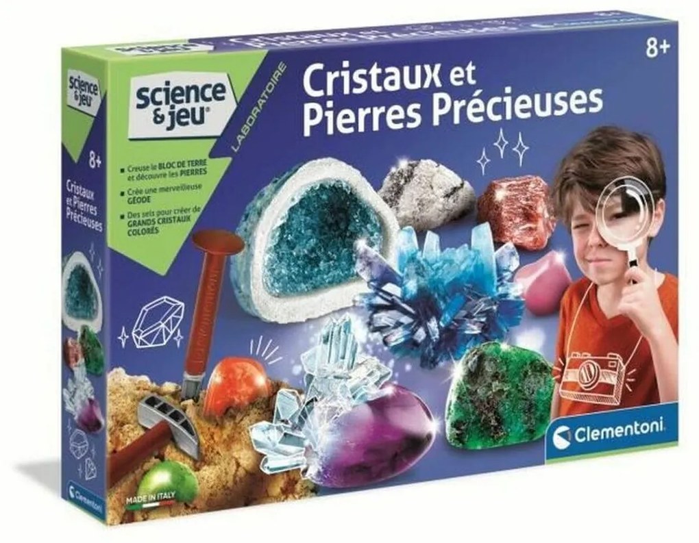 Научна Игра Clementoni Crystals and Gemstones