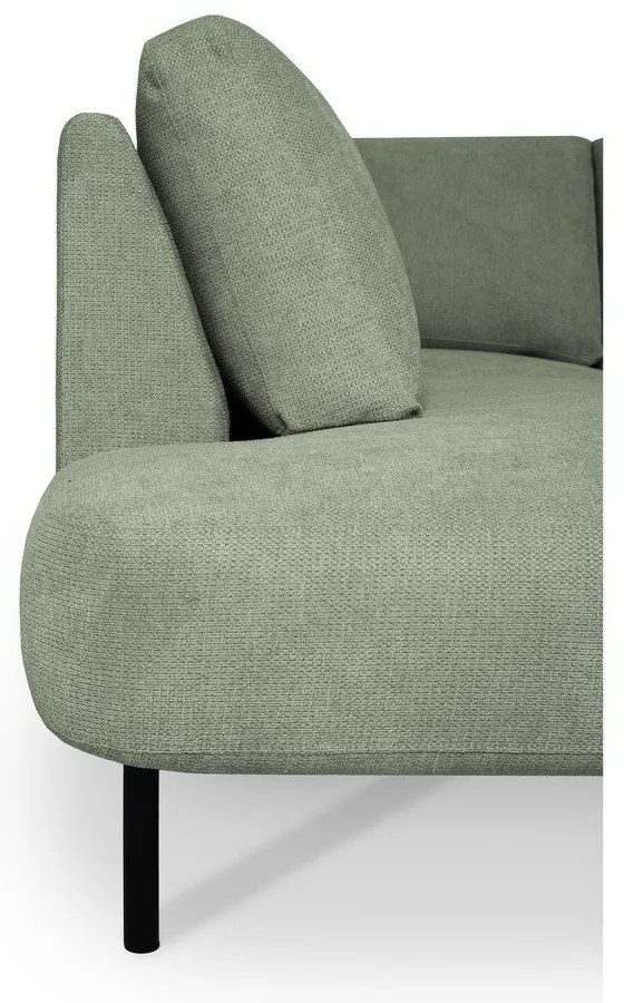 Зелен ъглов диван (ляв ъгъл/"U" форма) Hero – Scandic