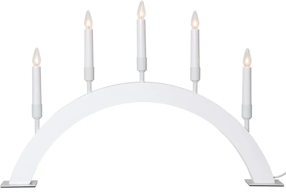 Бяла коледна светлинна украса Vind – Star Trading