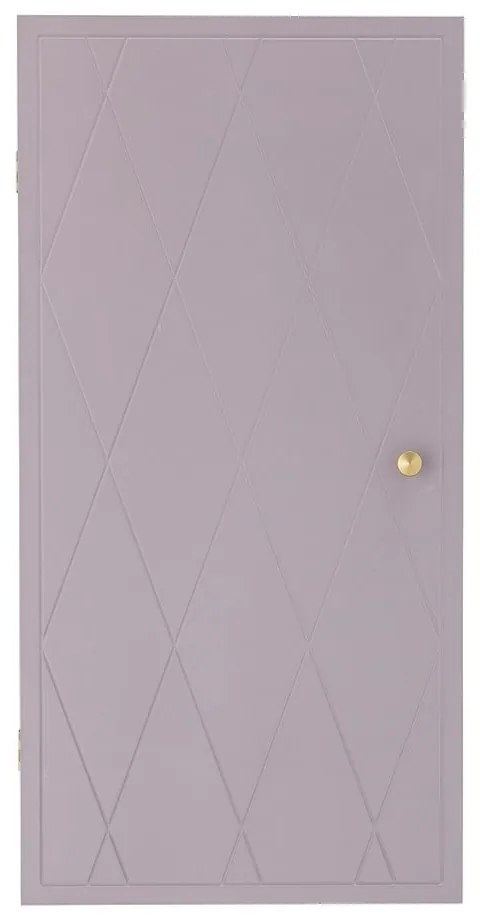 Лилав детски шкаф 40x80 cm Nell - Bloomingville Mini