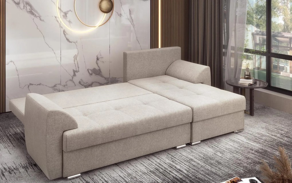 Разтегателен ъглов диван Интерио