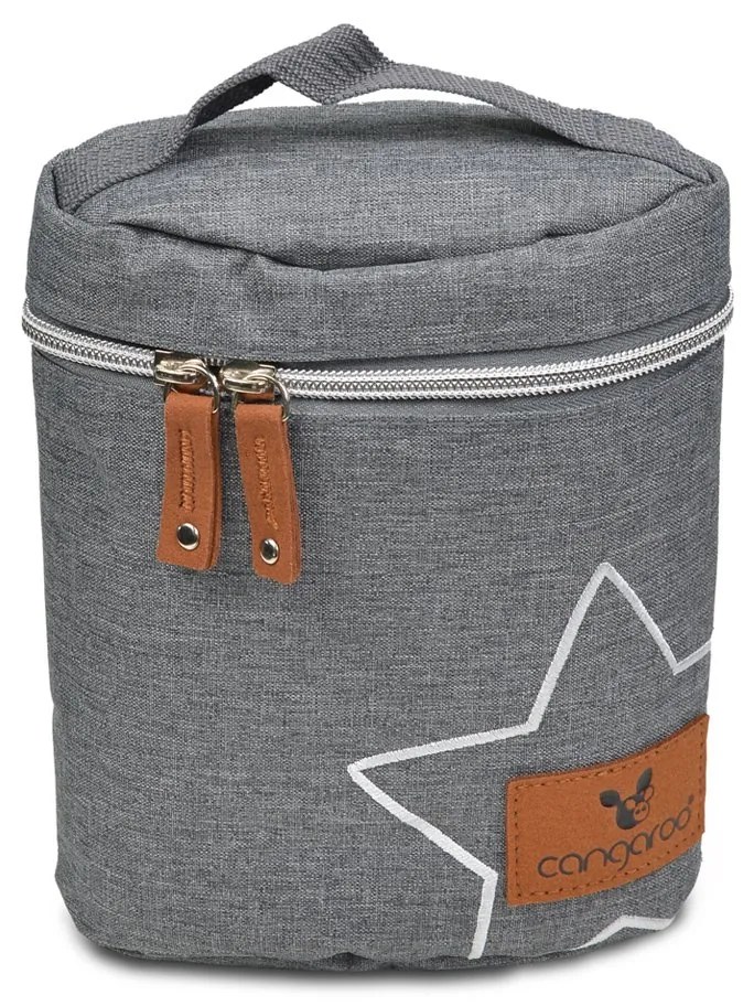 Cangaroo  -  Термочанта за шишета Charlie тъмносив