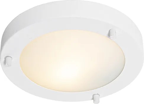 Модерна таванна лампа бяла 18 см IP44 - Yuma