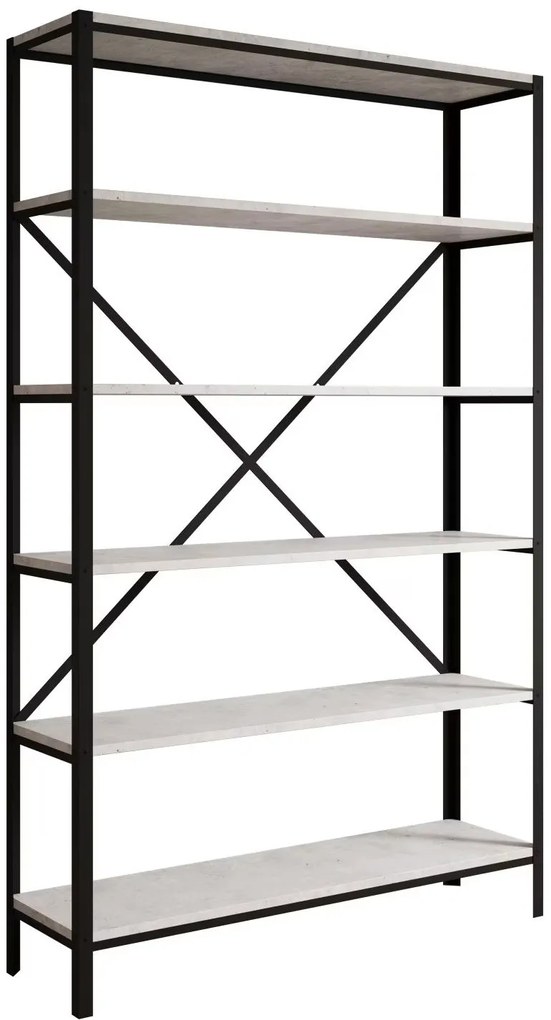 Етажерка за книги Renev II-Gkri Anoixto