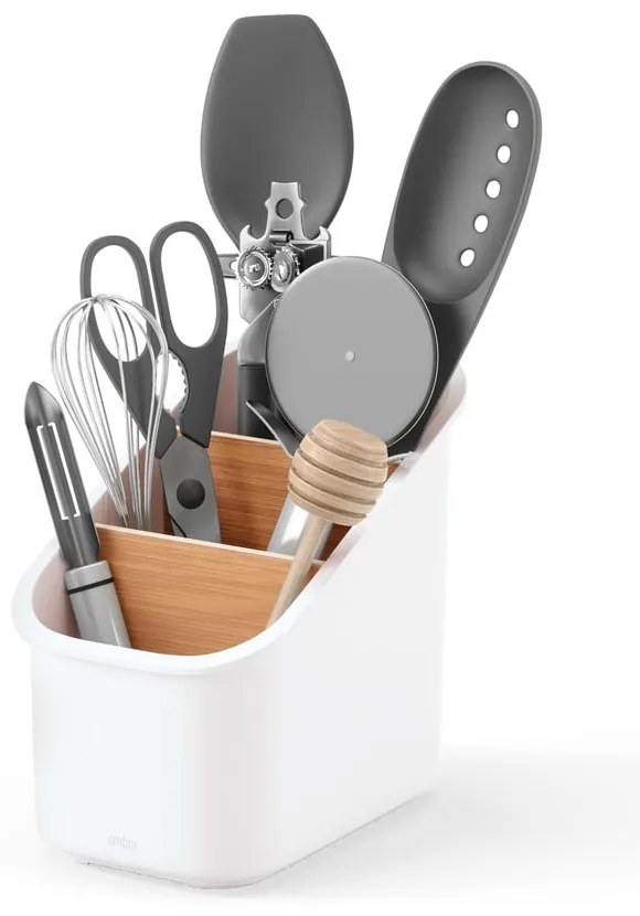 Поставка за кухненски прибори от рециклирана пластмаса Bellwood – Umbra