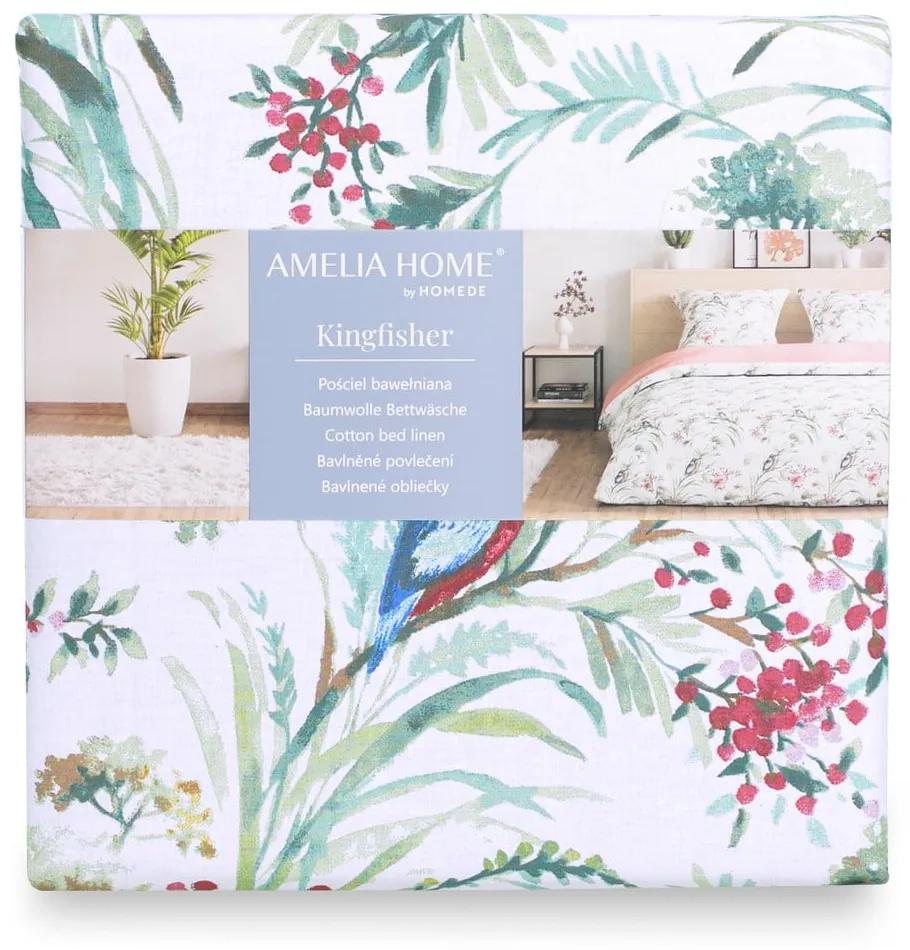 Памучно спално бельо за двойно легло Averi Kingfisher, 200 x 220 cm Averi Kingfihser - AmeliaHome