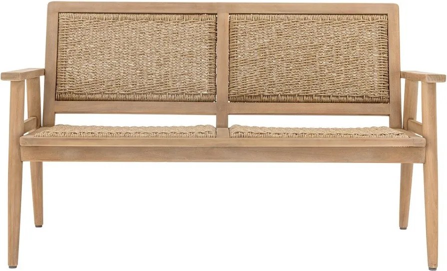 Градински диван от масивна дървесина в естествен цвят Sorrento – Bloomingville