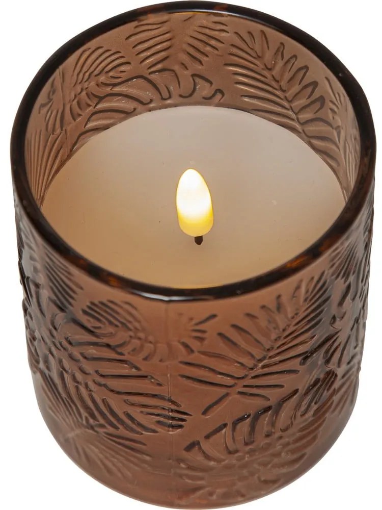 LED свещ (височина 10 см) Flamme Leaf - Star Trading