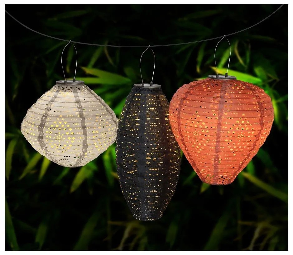 Розов екстериорен LED фенер със соларен панел (височина 30 cm) Greatham – House Nordic