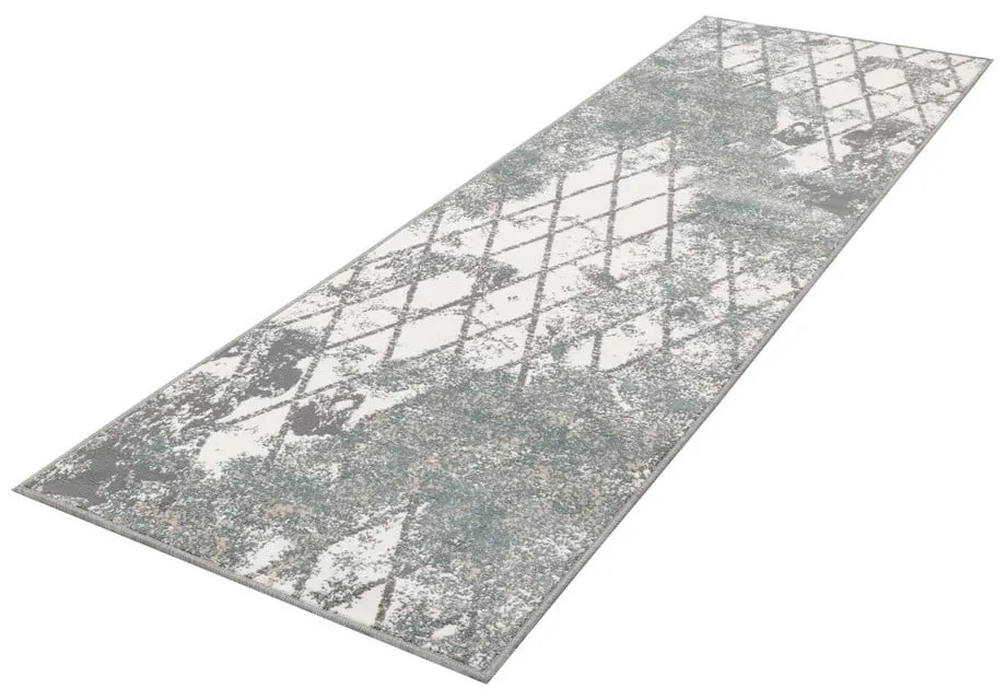 Сиво-синя пътека 80x300 cm Sensi Gepi – FD