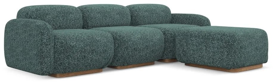 Тюркоазен модулен ъглов диван (променлив) Ailani – Makamii