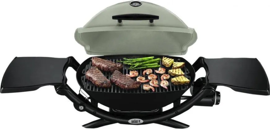 Газово барбекю работещо на пропан/бутан Weber Q 1200 Black Line, 2800 W, 43х32 см