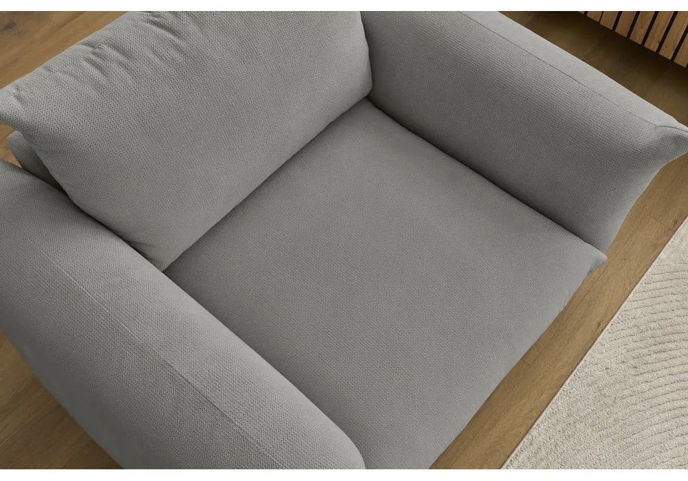 Сиво кресло Ernest – Bobochic Paris