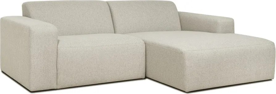 Бежово-кремав ъглов диван (десен ъгъл) Roxy – Scandic