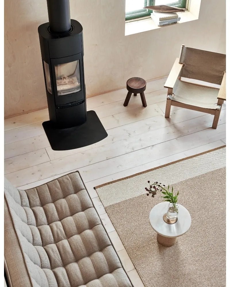 Килим за открито и закрито в цвят жълта охра 140x200 cm Edit Ochre – Pappelina