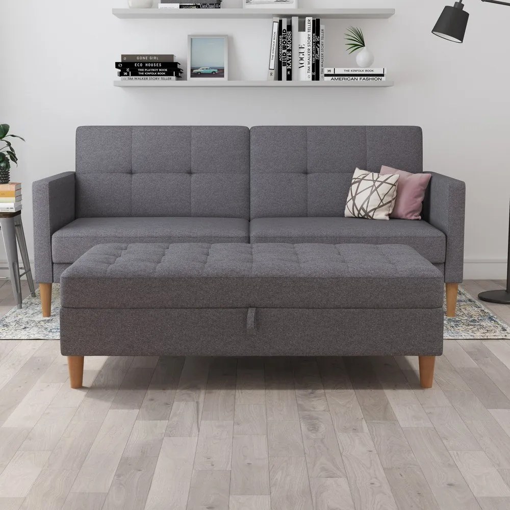 Сива табуретка Lilly – Støraa