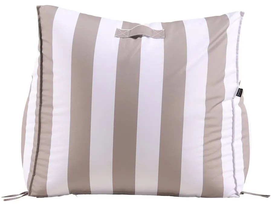 Градински чувал за сядане в бял и сив цвят – Bonami Essentials